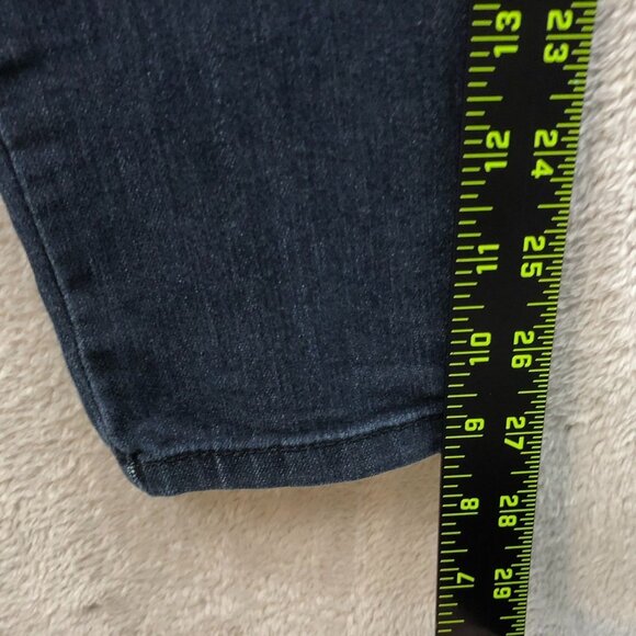 Democracy Womens Jeans Size 4 "Ab"solution Slimming Skinny Blue Denim Dark Wash - Picture 5 of 12